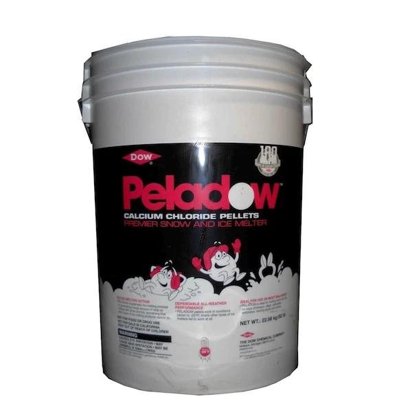 135535 PE Pail Peladow Ice Melt Calcium Chloride Pellets, 50 Lbs 1 135535 PE Pail Peladow Ice Melt Calcium Chloride Pellets, 50 Lbs