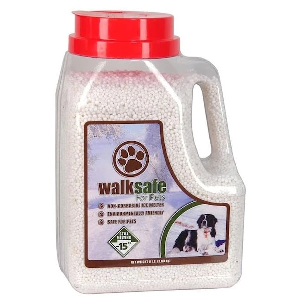 Walk Safe For Pets WS681J 8 Lbs Pet Ice Melting Chemicals Jug 1 Walk Safe For Pets WS681J 8 Lbs Pet Ice Melting Chemicals Jug