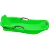 Belli BE80306 Green Snow Sled 1 Seat With Brake & Handle Cord For Kids & Adults - 8 X 16.3 X 30.6 In.