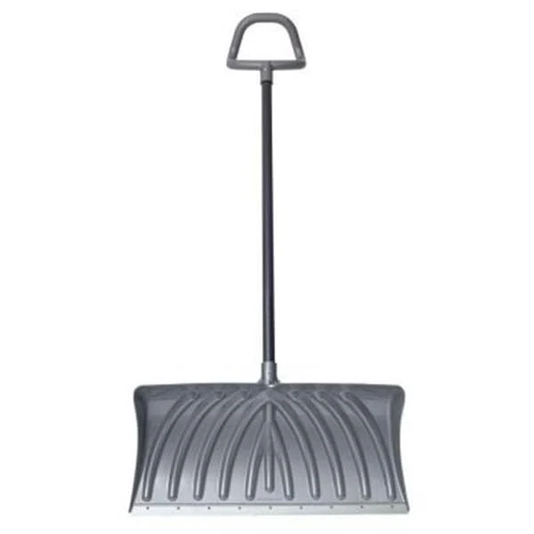 Suncast 235837 12 X 27 In. Gray Deluxe Poly Snow Shovel & Pusher 1 Suncast 235837 12 X 27 In. Gray Deluxe Poly Snow Shovel & Pusher