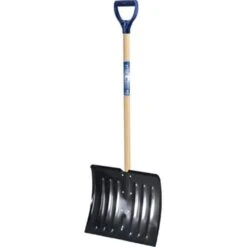 027-1640700 Arctic Blast 18 In. Snow Shovel With Wood Hdl D-Ring