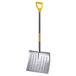 Ames 1641000 18 In. Aluminum Snow Shovel With Resin-Coated Steel Handle