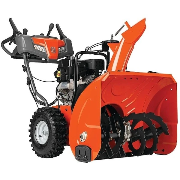 Husqvarna Snow Blower, Gasoline, 254 Cc Engine Displacement, 2Stage, 27 In W Cleaning 1 Husqvarna Snow Blower, Gasoline, 254 Cc Engine Displacement, 2Stage, 27 In W Cleaning