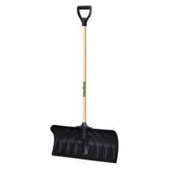 Snow Shovel, Poly Blade Material, 24" Blade Width