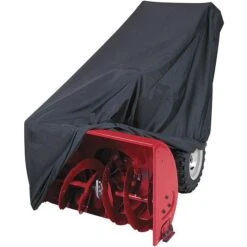 Snow Thrower Cover, Black Two-Stage