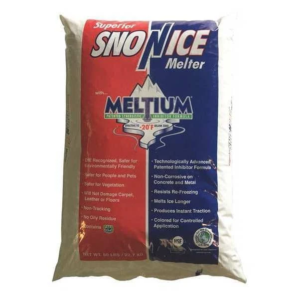 Superior Sno N Ice Melt 50 Lb. Bag, Pallet 1 Superior Sno N Ice Melt 50 Lb. Bag, Pallet