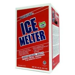 Ice Melt, Granular, -8 Degree F, 50 Lb Carton, Blue