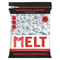 Calcium Chloride Pellets Ice Melt, 25 Lb.
