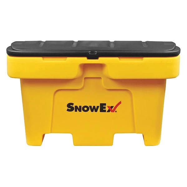 Salt Box, Yellow, Solid, HDPE 1 Salt Box, Yellow, Solid, HDPE