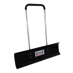 Snow Pusher, Blade 48" W, HDPE, 8 Lb.