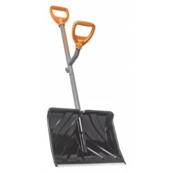 18" Ergonomic Steel Shaft Snow Shovel