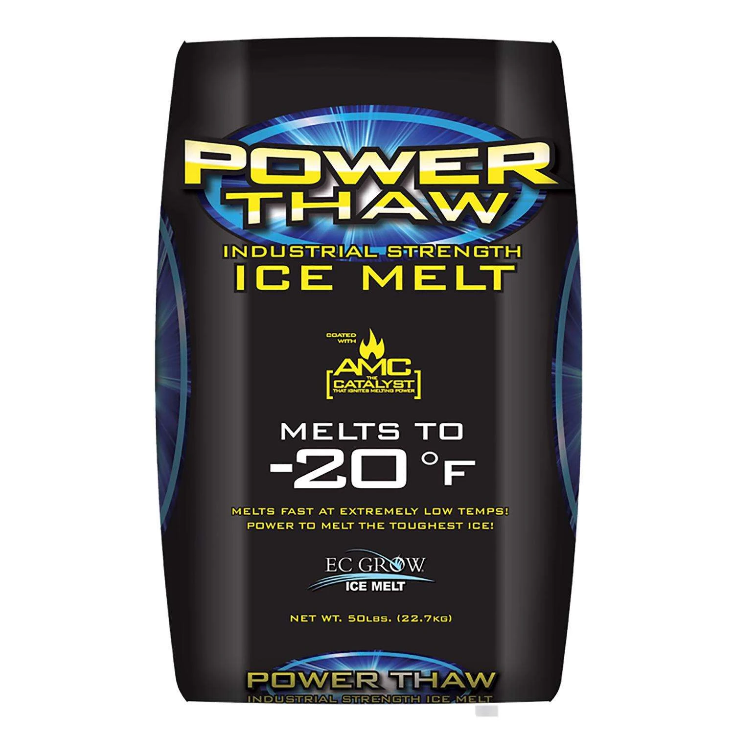 EC Grow Power Thaw AMC/Calcium Chloride/Magnesium Chloride/Sodium Chloride Crystal Ice Melt 50 Lb 1 EC Grow Power Thaw AMC/Calcium Chloride/Magnesium Chloride/Sodium Chloride Crystal Ice Melt 50 Lb