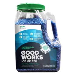 Bosma Enterprises Good Works Magnesium Chloride/Potassium Chloride/Sodium Chloride Crystal Ice Melt