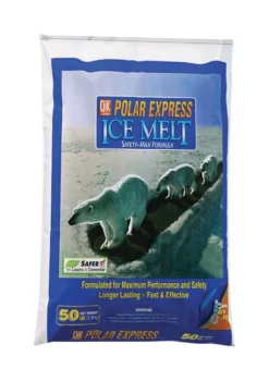 Qik Joe Polar Express Calcium Chloride/Salt Blend Flake/Granule Ice Melt 50 Lb