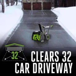 EGO Power+ Peak Power SNT2807 28 In. Two Stage 56 V Battery Snow Blower Kit (Battery & Charger) W/ 2-IN-1 CHUTE ADJUST & (2) 12AH BATTERIES -Snow Gear Shop da56b499 c5e8 47ad bd93 bc6dda8f1c82