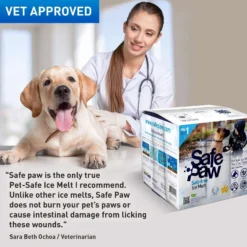 Safe Paw Coated Urea Pet Friendly Granule Ice Melt 22 Lb -Snow Gear Shop f2174454 5d45 4aaf b261 8b8e24edb3e1