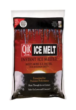 Qik Joe Calcium Chloride Pellet Ice Melt 50 Lb